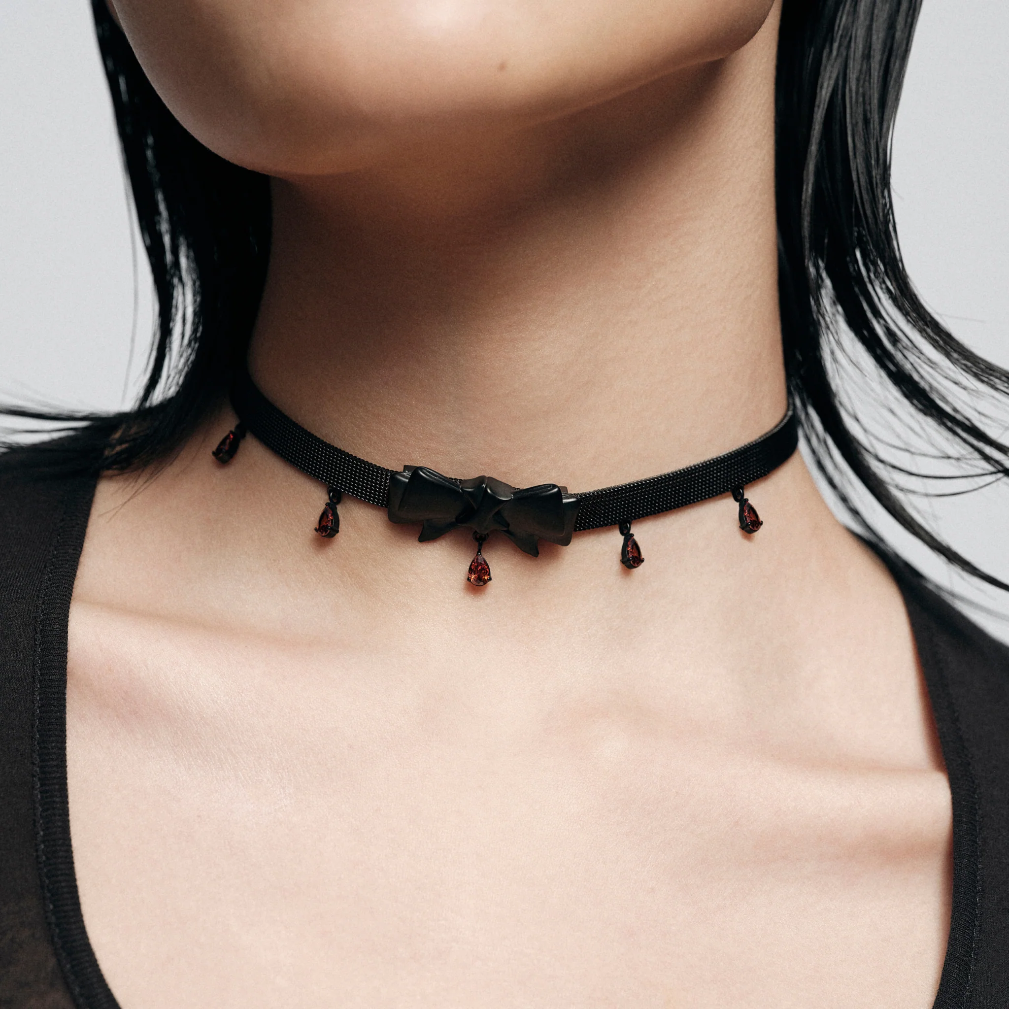 Ribbon Bow Choker - Image 6