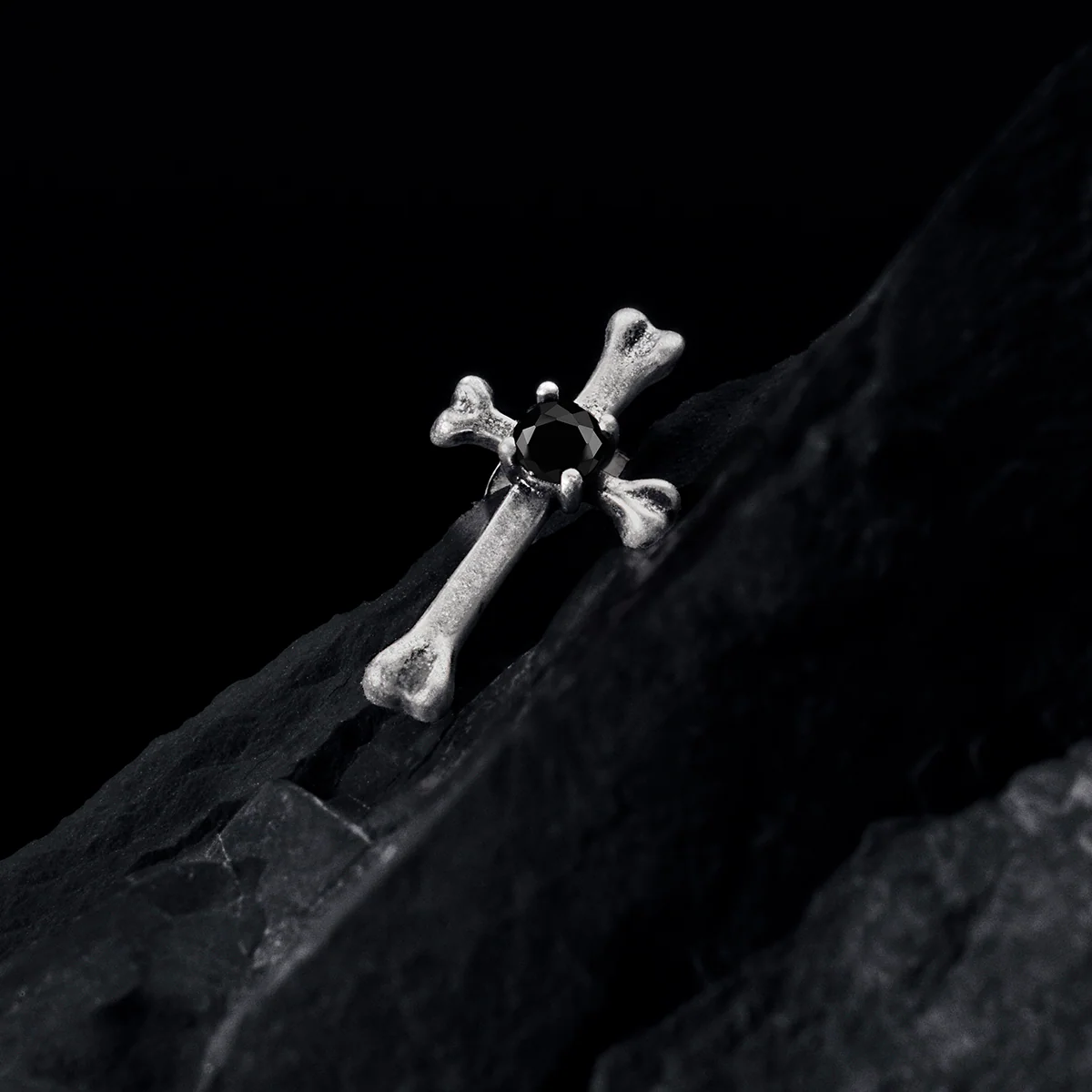 S925 Mini Cross Stud Earrings - Image 7