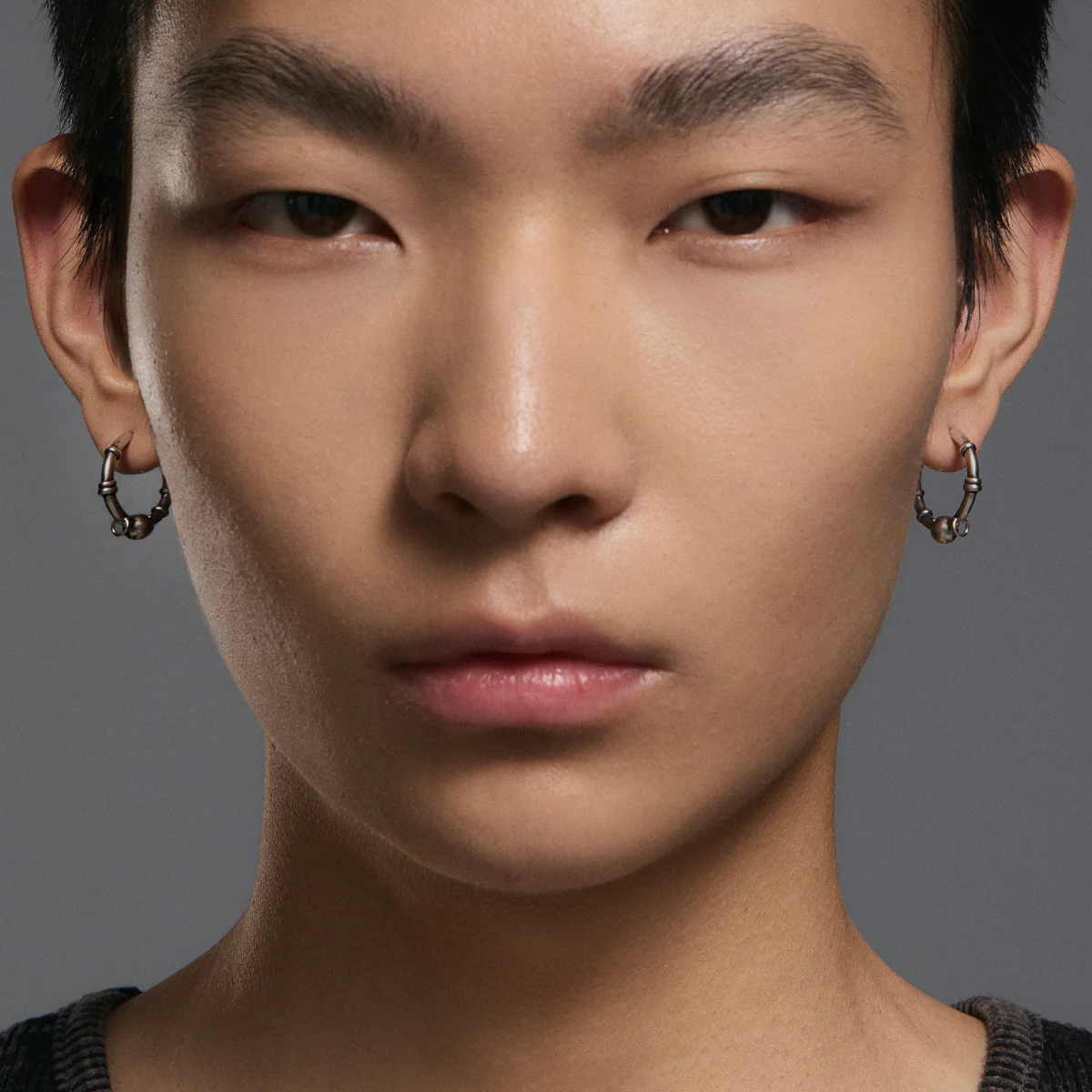 S925 Piercing Ball Earrings - Image 3