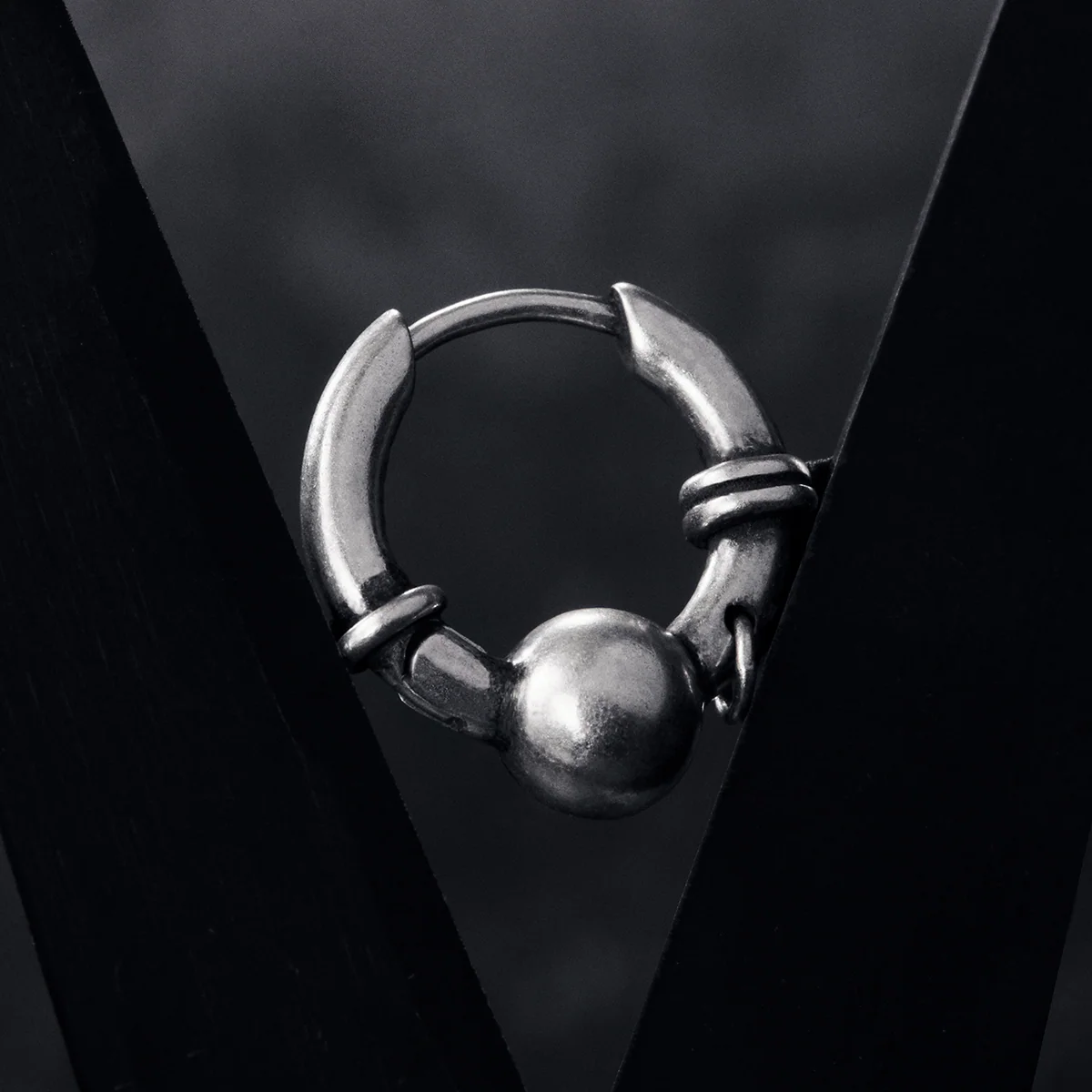 S925 Piercing Ball Earrings - Image 6