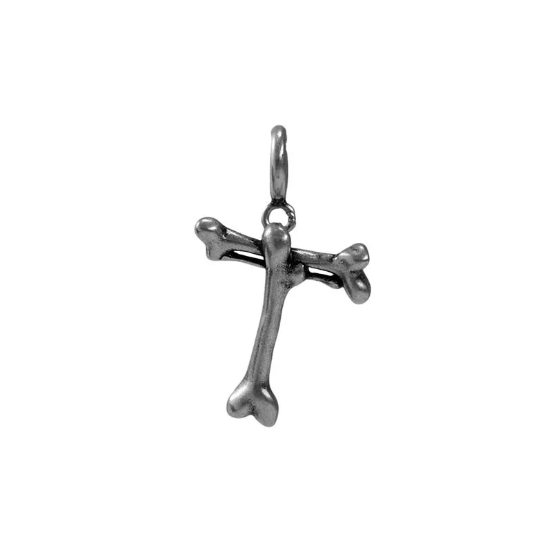 S925 Sterling Silver Bone Letter Pendant - Image 30