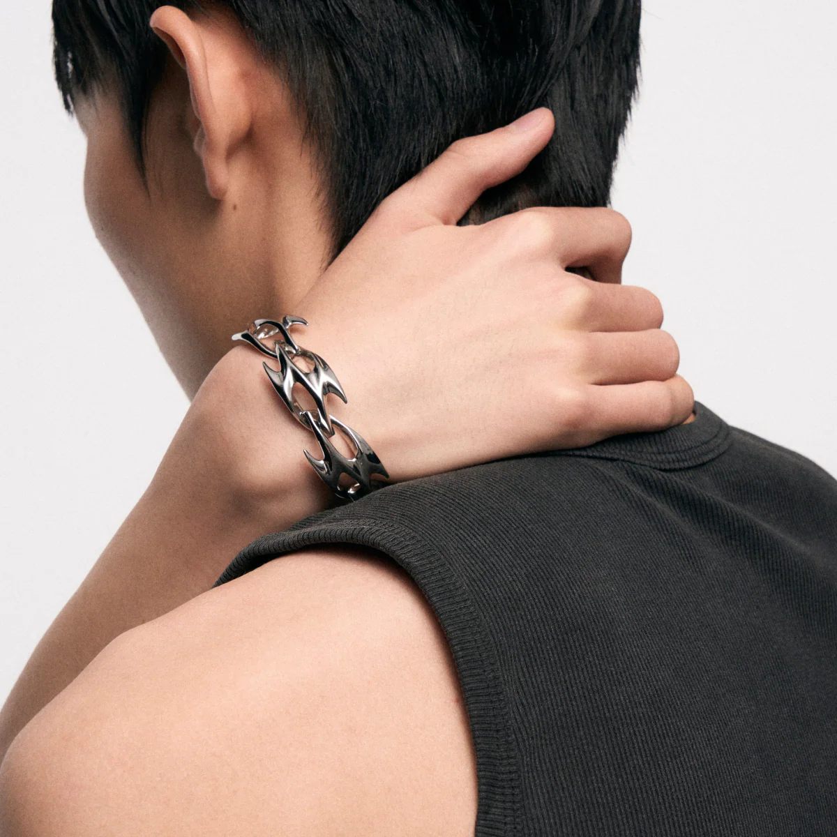 Snake Bone Handmade Chain Bracelet - Image 5