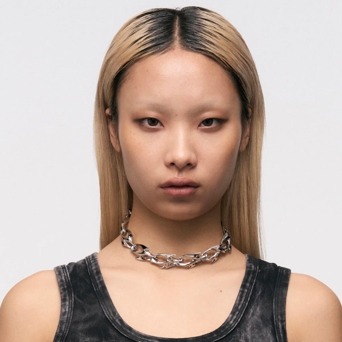 Snake Bone Handmade Chain Necklace - Image 4