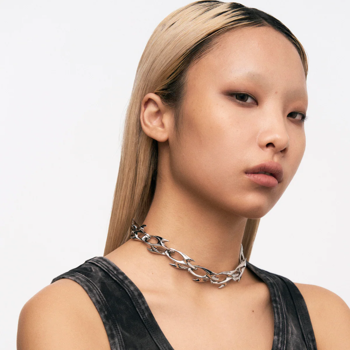Snake Bone Handmade Chain Necklace - Image 5