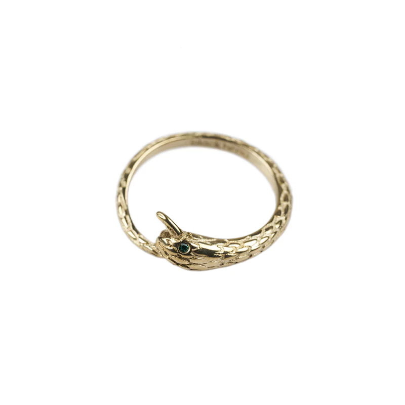 Shan Hai Jing Snake Ring - Image 4