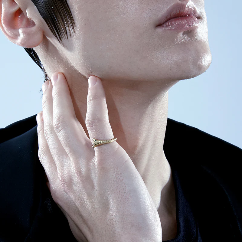 Shan Hai Jing Snake Ring - Image 5
