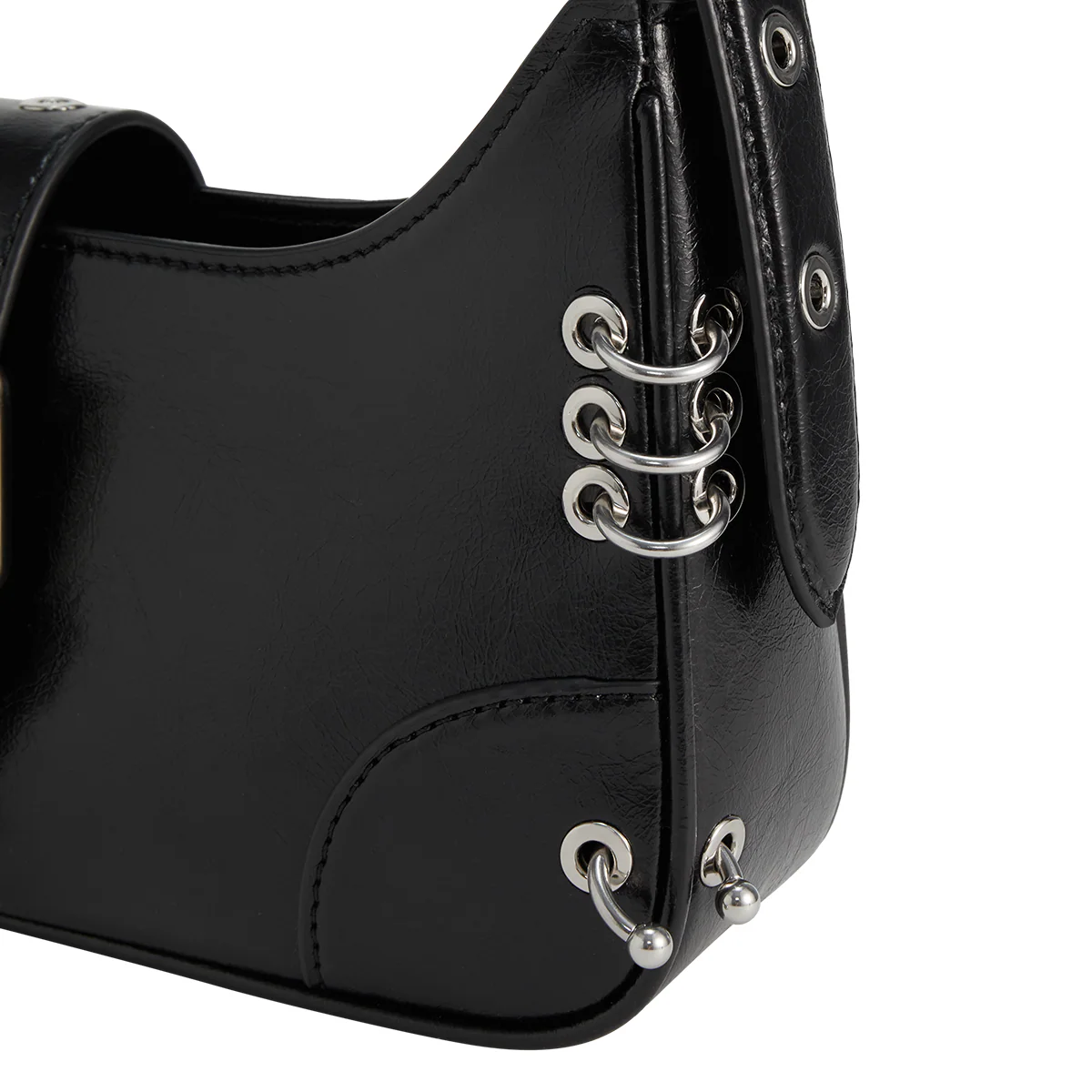 Star Of Bethlehem Desertrider Studded Shoulder Bag - Image 4