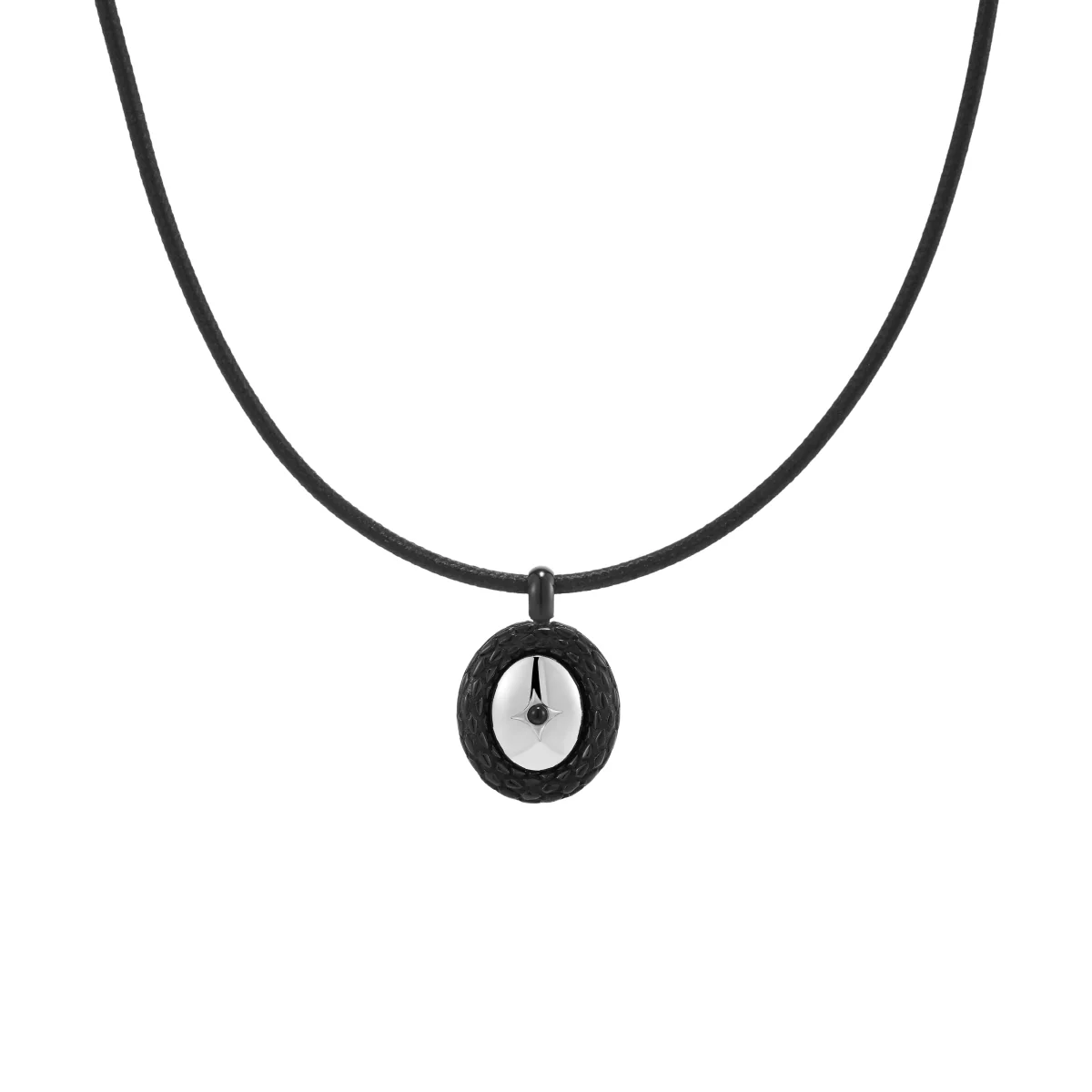 Starburst Snake Pattern Magnetic Necklace - Image 2