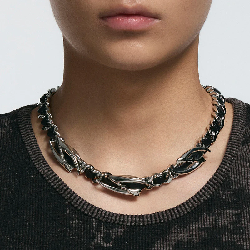 Starburst Woven Necklace - Image 3