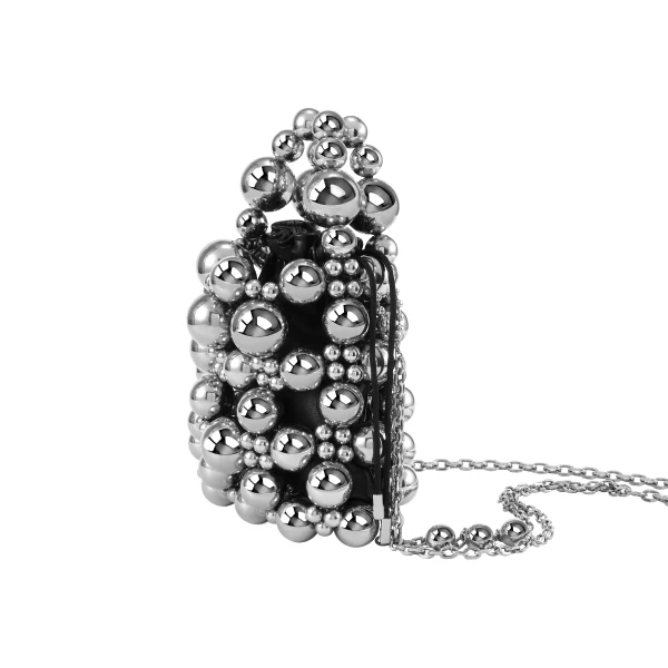 Steel Ball Beaded Crossbody Bag - Image 6