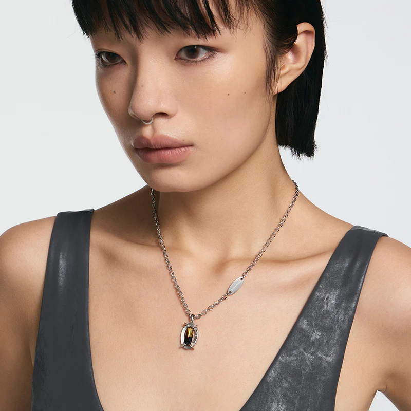 Stilyaga Hollow Tourmaline Necklace - Image 3