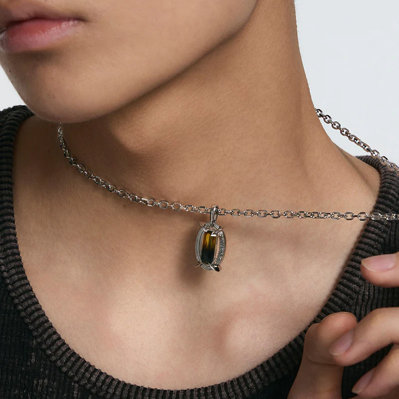 Stilyaga Hollow Tourmaline Necklace - Image 5