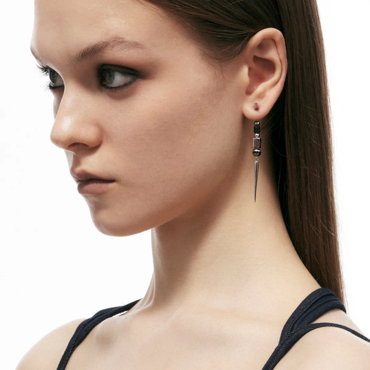 Stone Inlay Earrings - Image 6