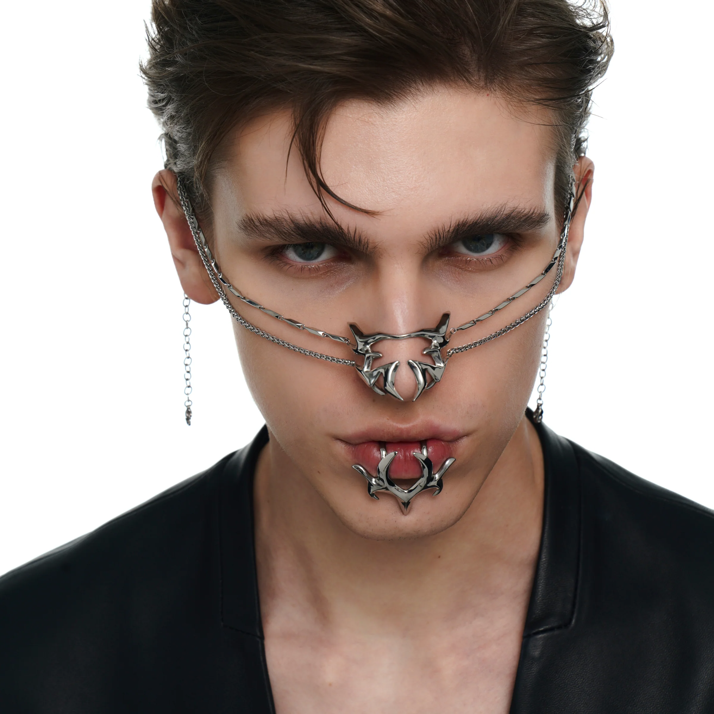 Streamlined Non-Piercing Lip Ring - Image 6