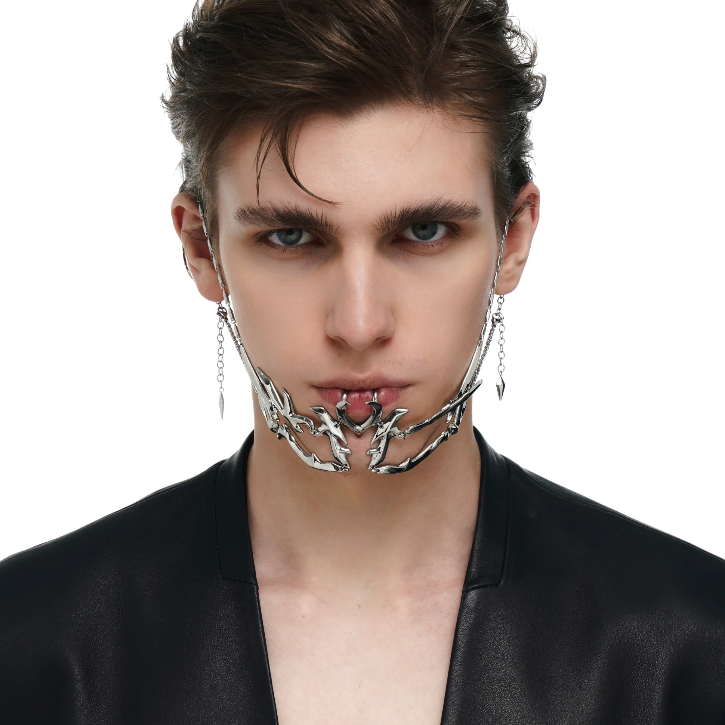 Streamlined Wrap Chin Decoration/Face Jewelry - Image 5