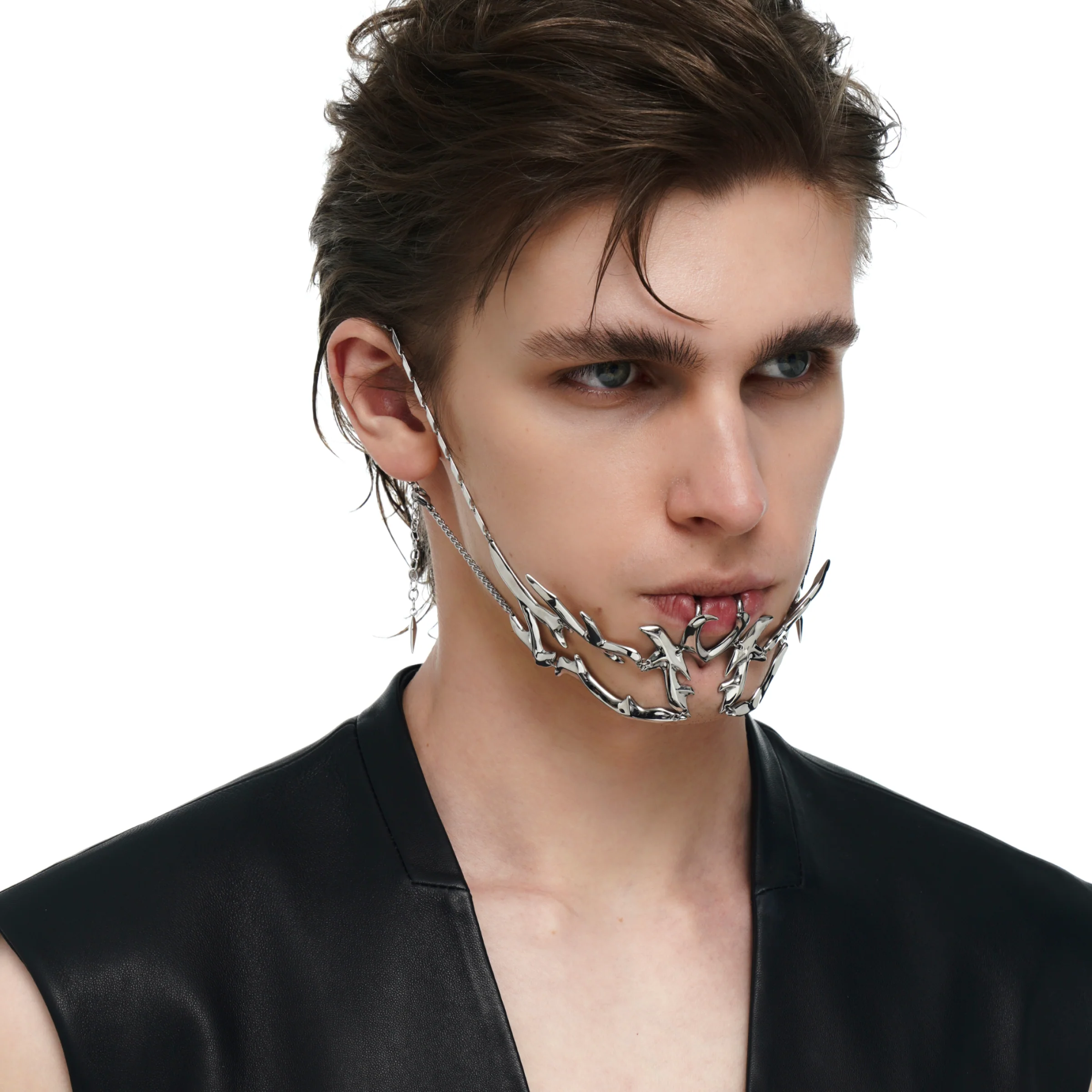 Streamlined Wrap Chin Decoration/Face Jewelry - Image 6