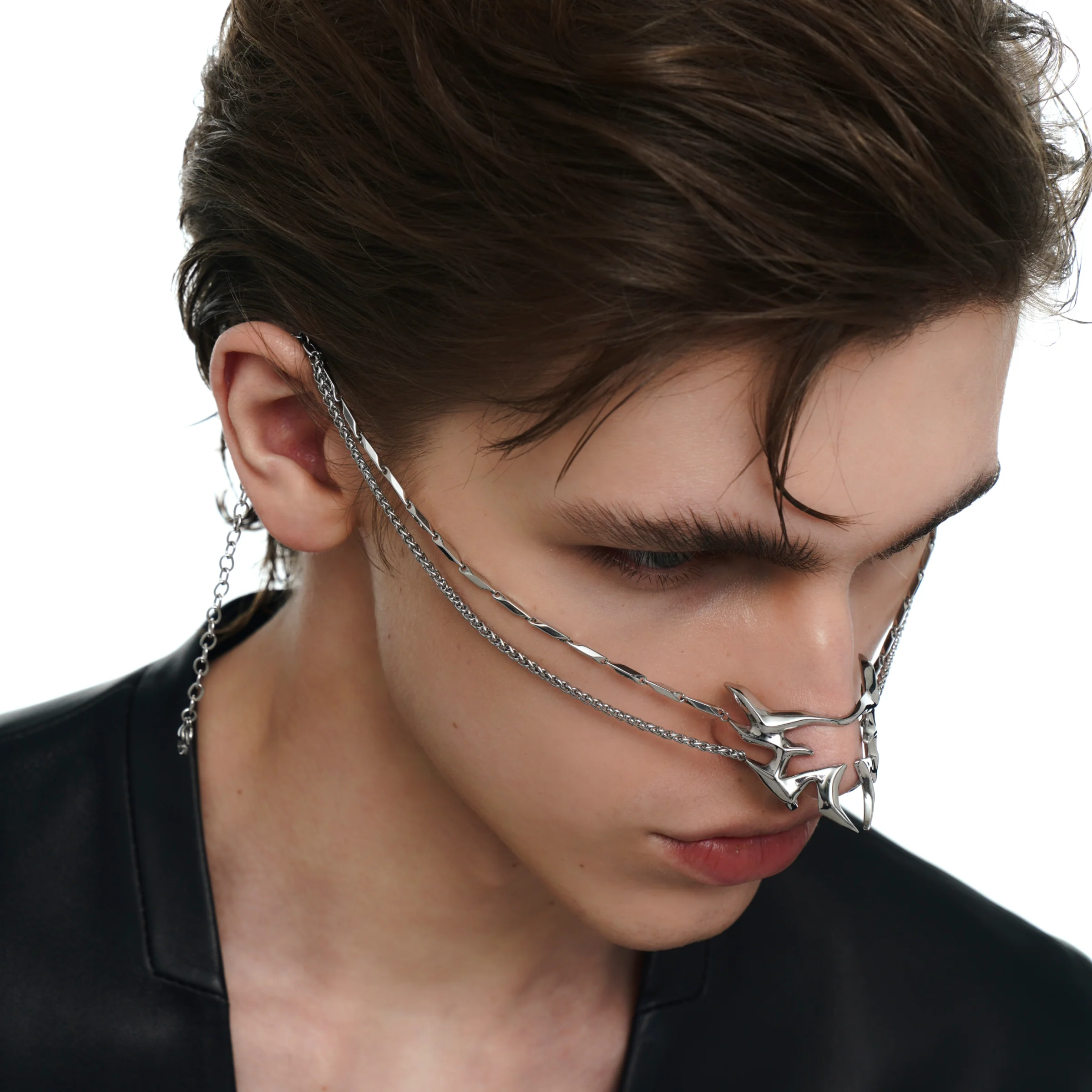 Streamlined Wrap Nose Decoration/Face jewelry - Image 6