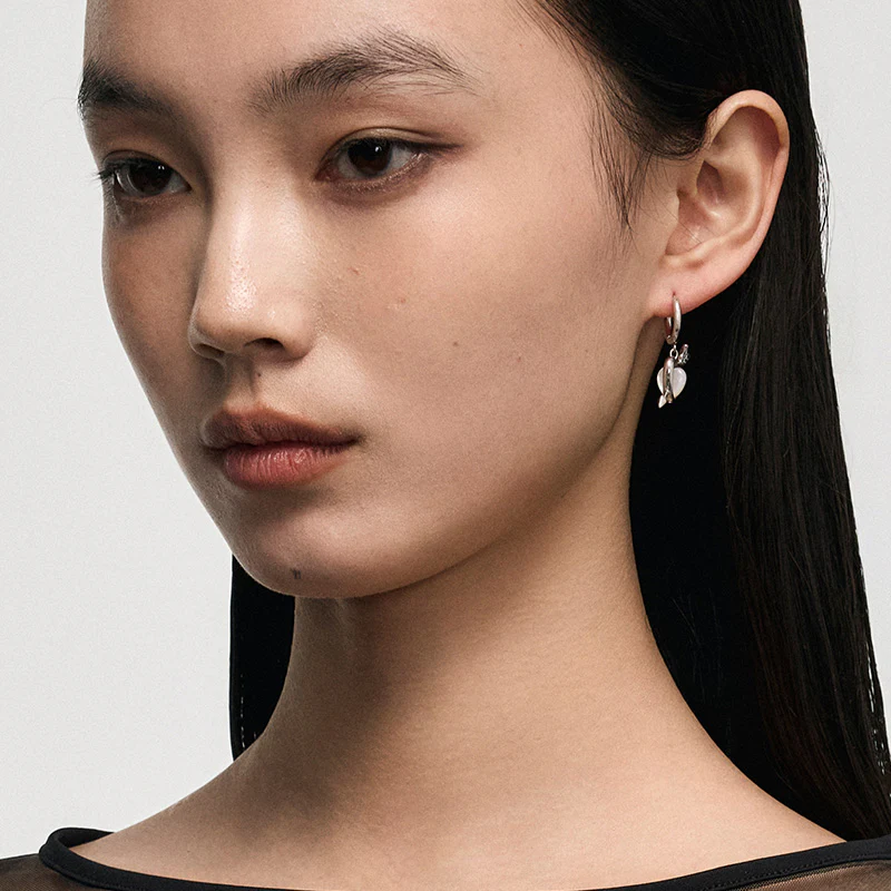 Targeted Heart Earrings - Image 4