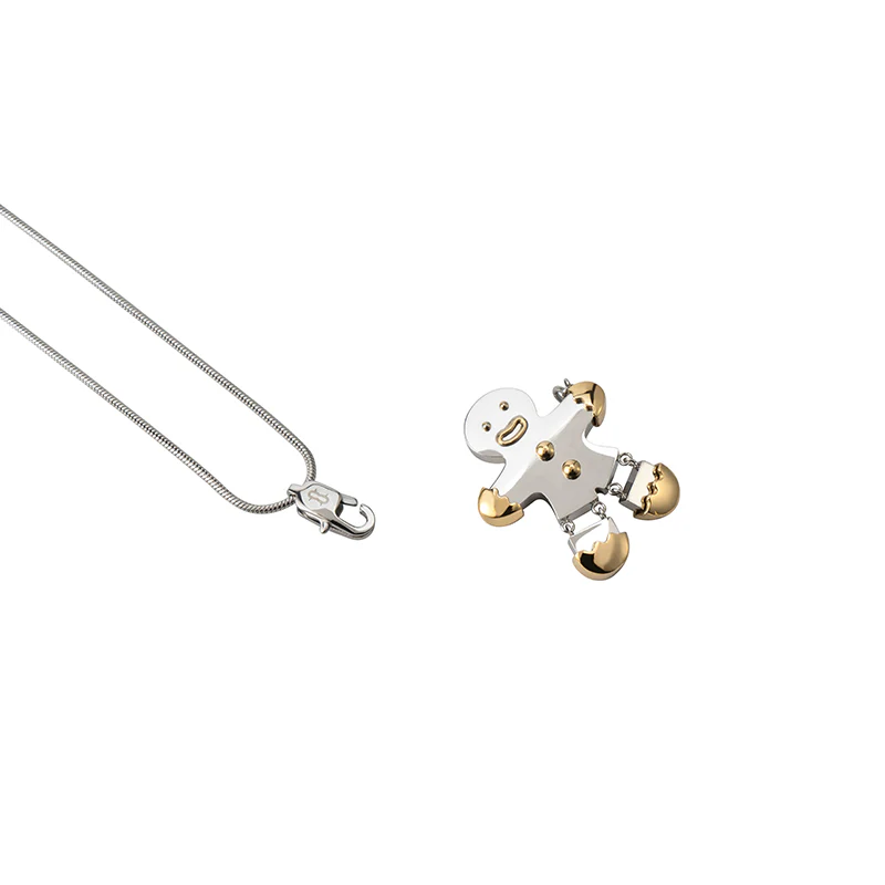 The Gingerbread Man Cookie Charm Necklace - Image 3