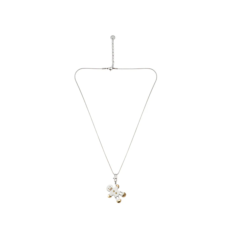 The Gingerbread Man Cookie Charm Necklace - Image 4