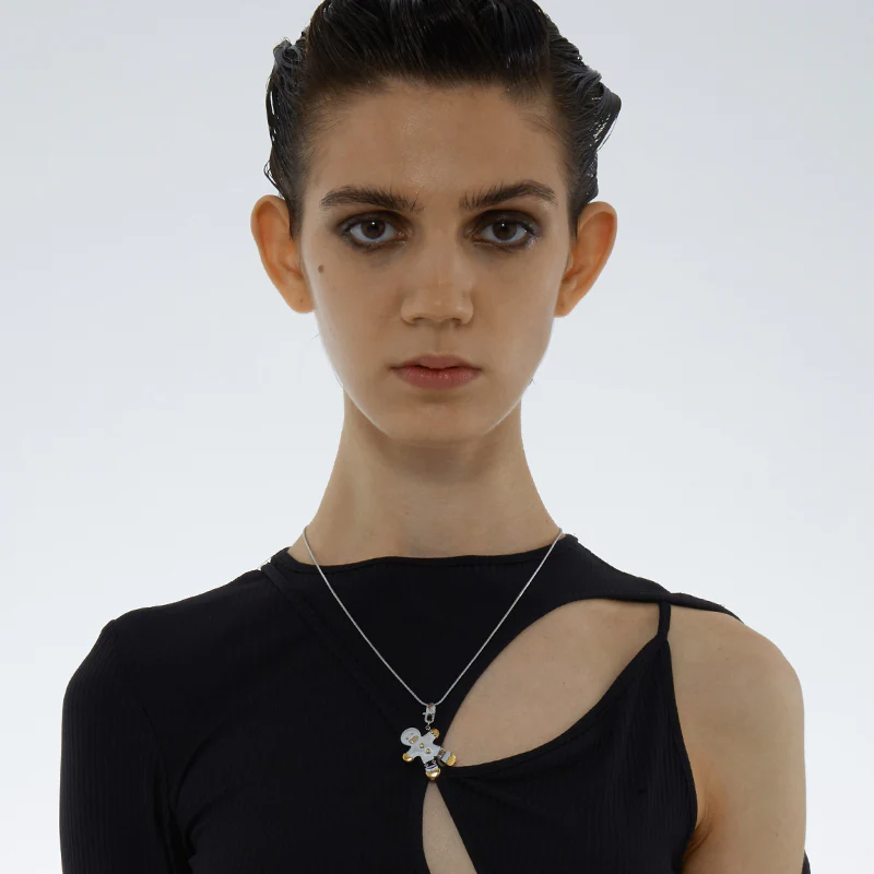 The Gingerbread Man Cookie Charm Necklace - Image 5