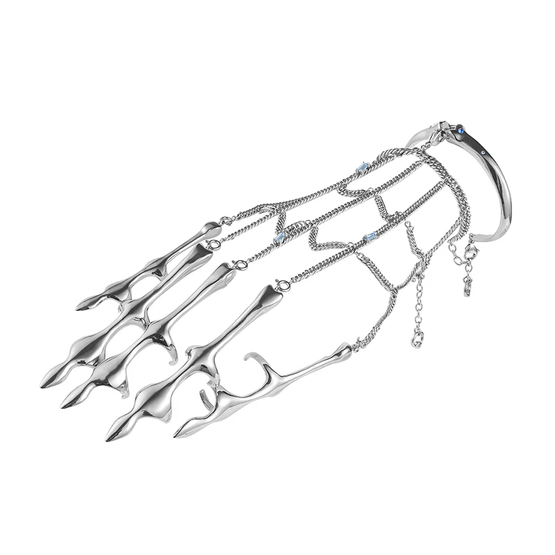 The X-Files Bone Shape Chain Combination Palm Decorative Body Jewellery - Image 3