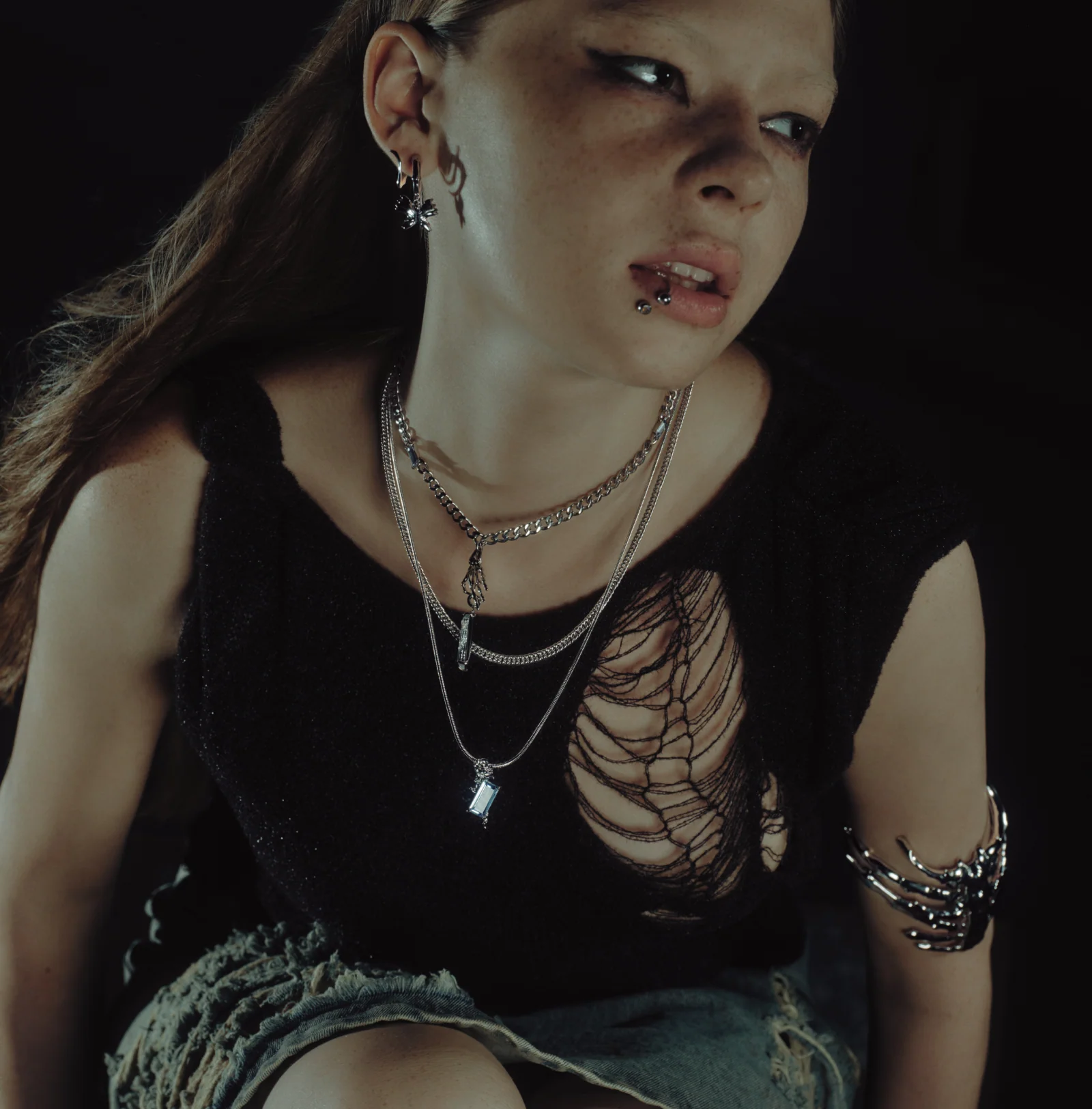 The X-Files Rib Cage Skeleton Bracelet/Arm Jewellery - Image 4