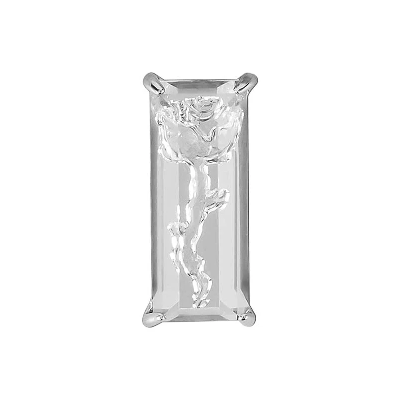 The X-Files Three-Dimensional Rose Decoration Non-piercing Earring Clip (Single) - Image 4