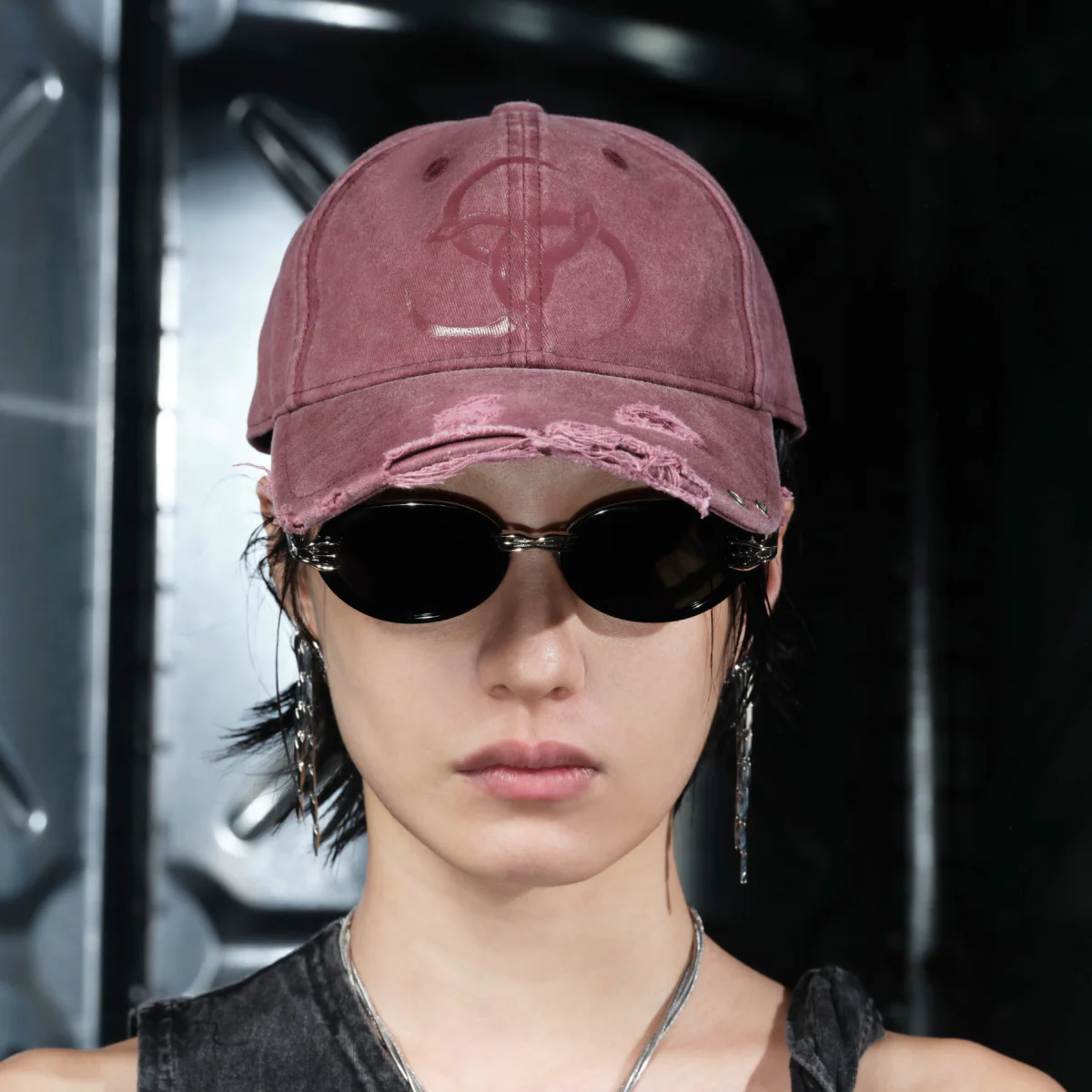 Triple Serpent Ring Baseball Cap - Image 4