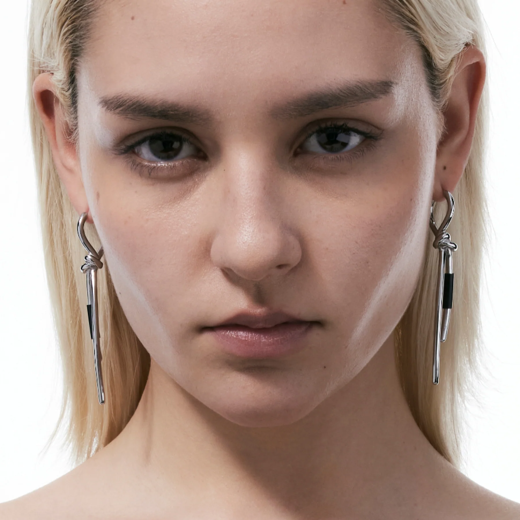Twisted Knot Hinged Earrings - Image 5