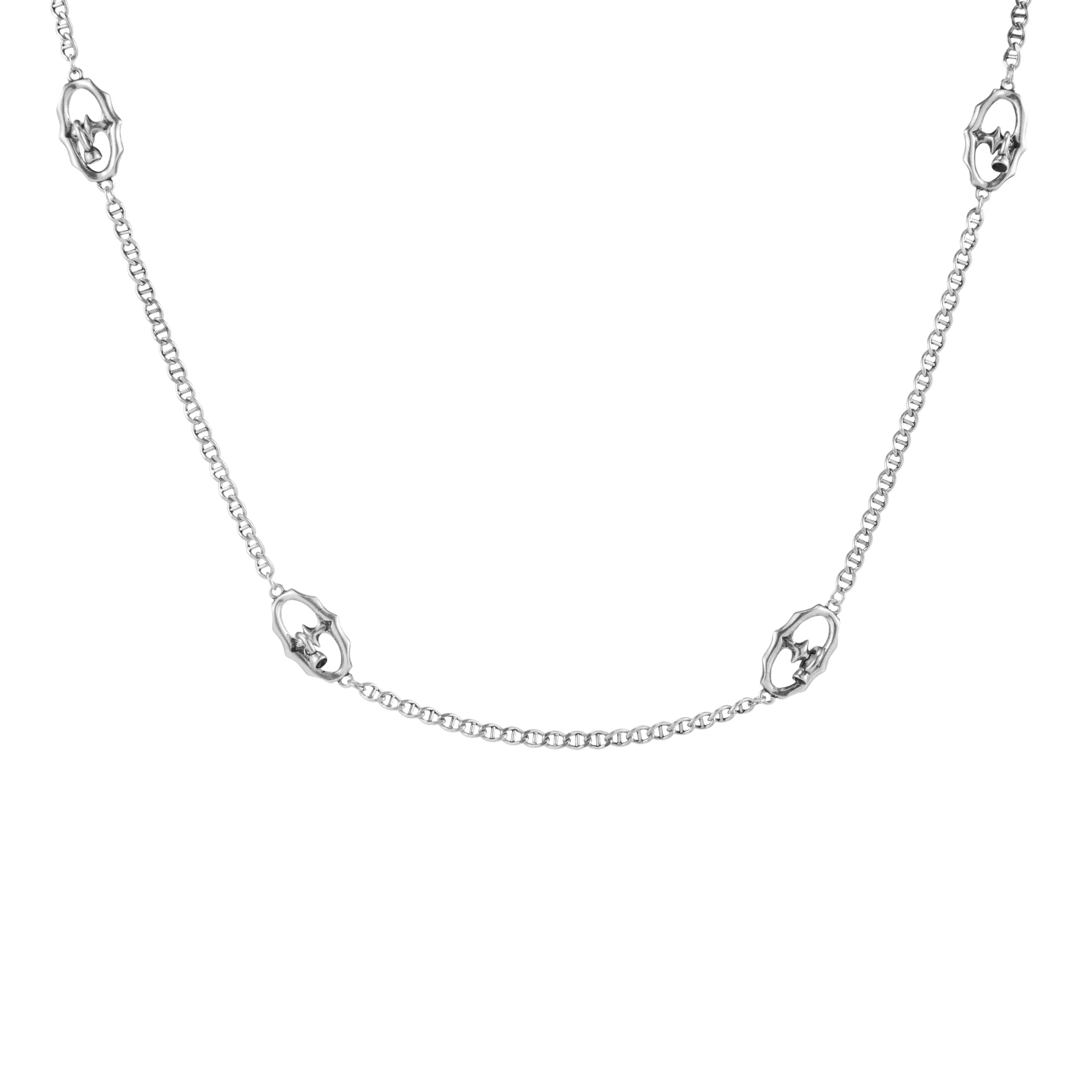 Warthog Snout Link Chain Necklace - Image 5
