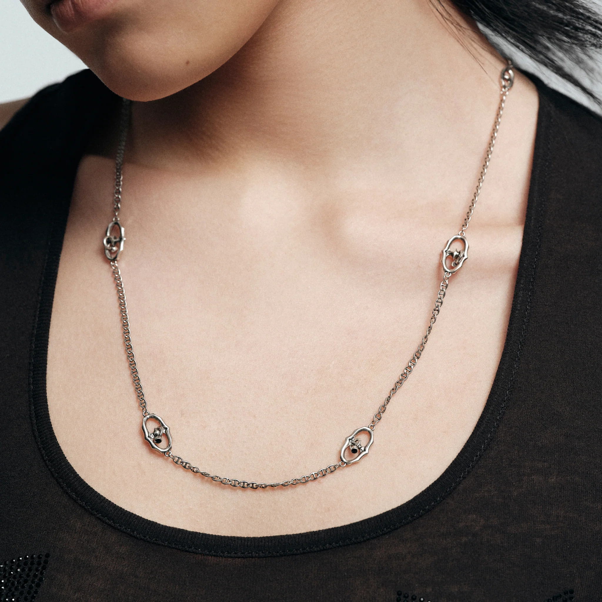 Warthog Snout Link Chain Necklace - Image 6