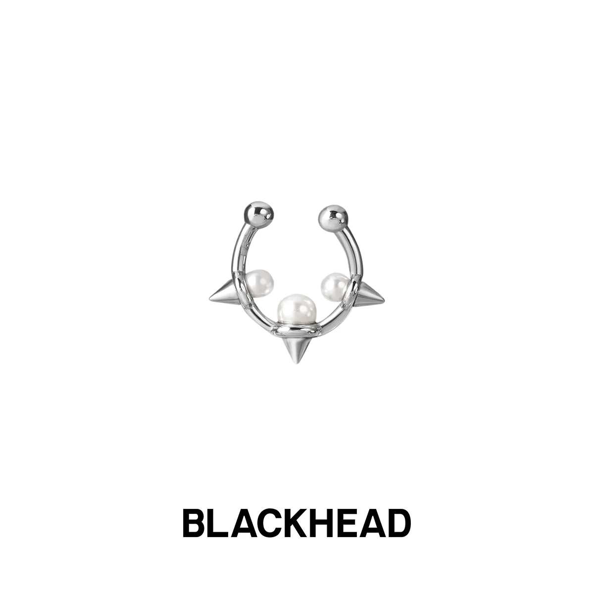 Y2B SERIES Pearl Stud Nose Ring/Ear Clip - Image 5